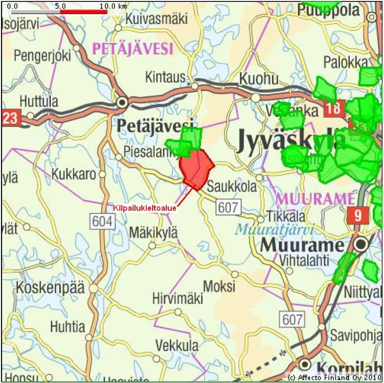 Harjoituskieltoalue